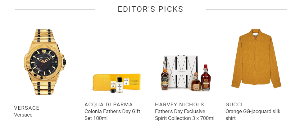 Harvey Nichols - Your Father’s Day gift guide