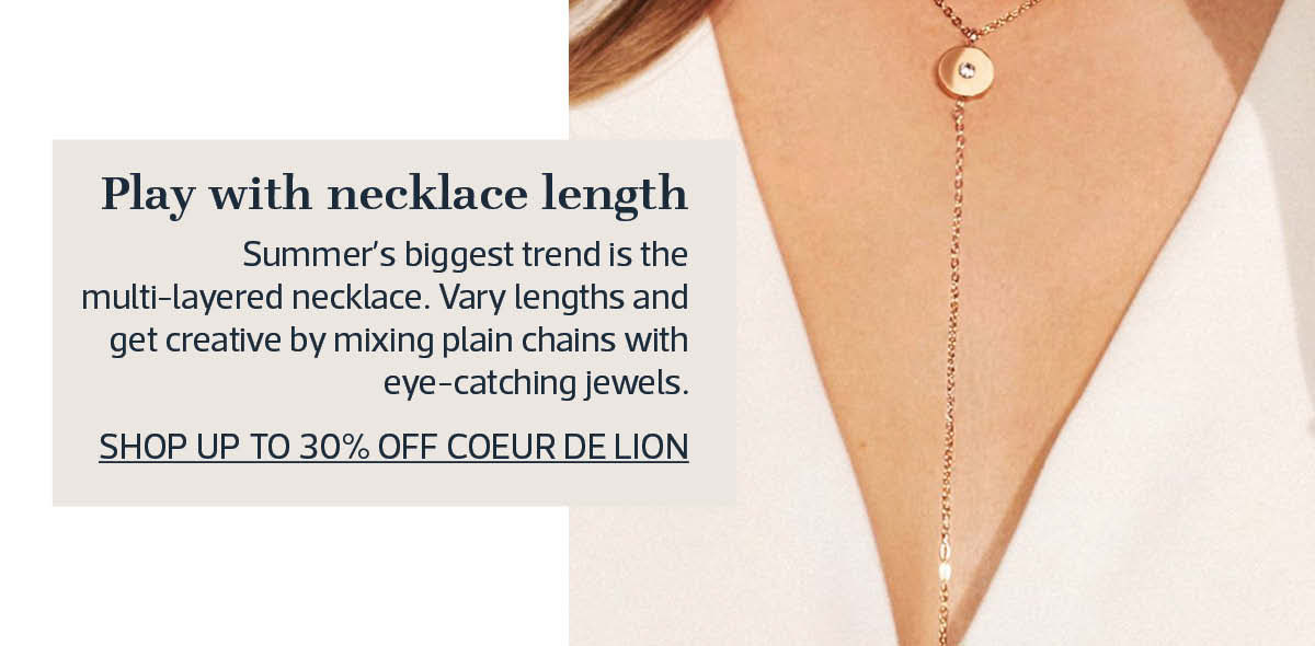 Kilkenny Shop - Trending: How To Layer Jewellery