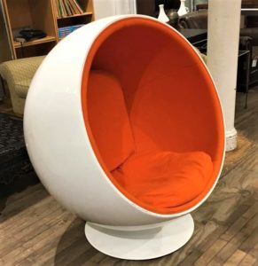 ball chair retro s angel street thrift pynck