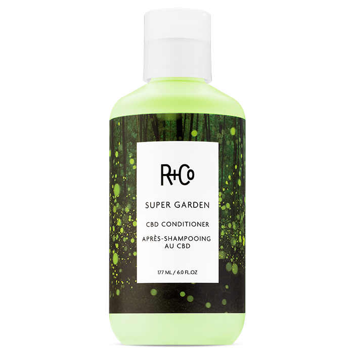 Infused with hemp-derived CBD, R+Co’s Super Garden Conditioner instills a sense of calm — and beautiful hair. This nourishing, daily conditioner is ideal for all hair types.” Shop here.
