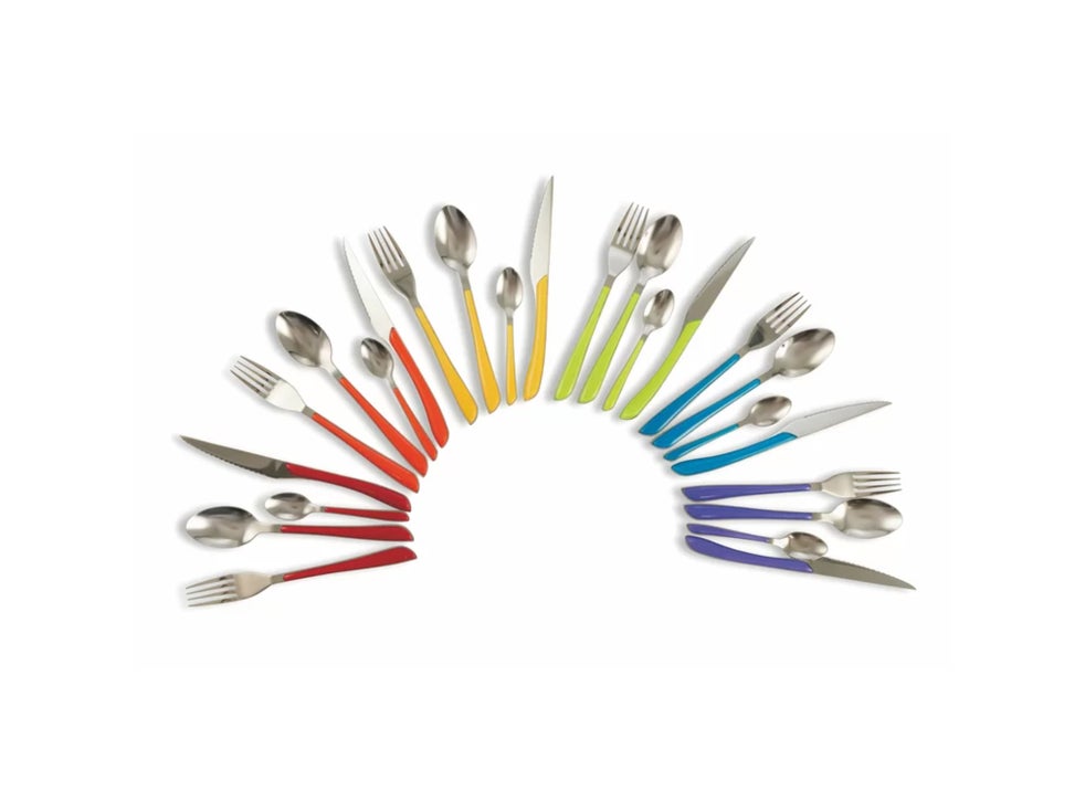 Embrace colour with this rainbow cutlery set