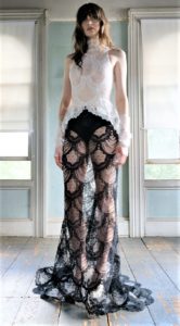 elizabethfillmore agatha bridal wht lace top