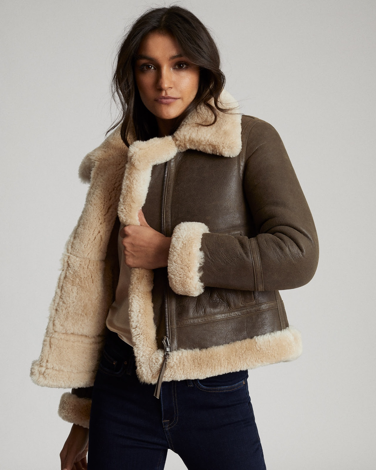 REISS - The Reversible Shearling Jacket - Pynck