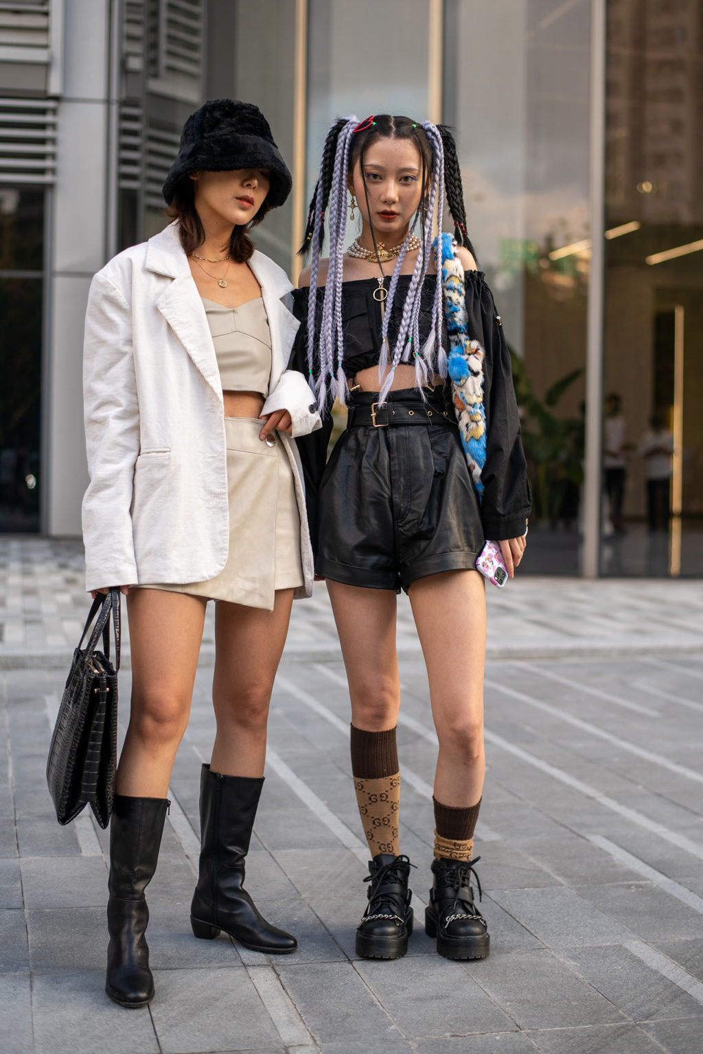 The Best Street Style From Shanghai Fashion Week Spring Summer 2021 Pynck