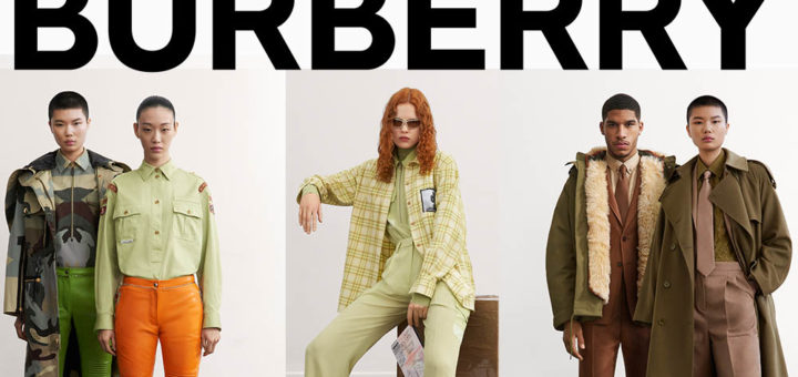 burberry unveil their new fashion aw pre colle