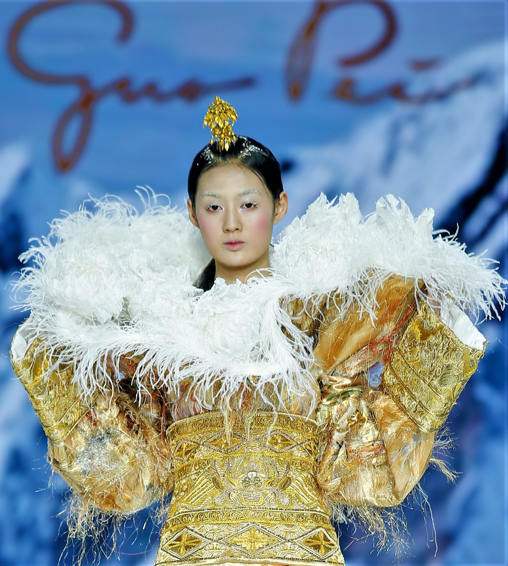Silk Road Guo Pei gold emb gown top.jpg