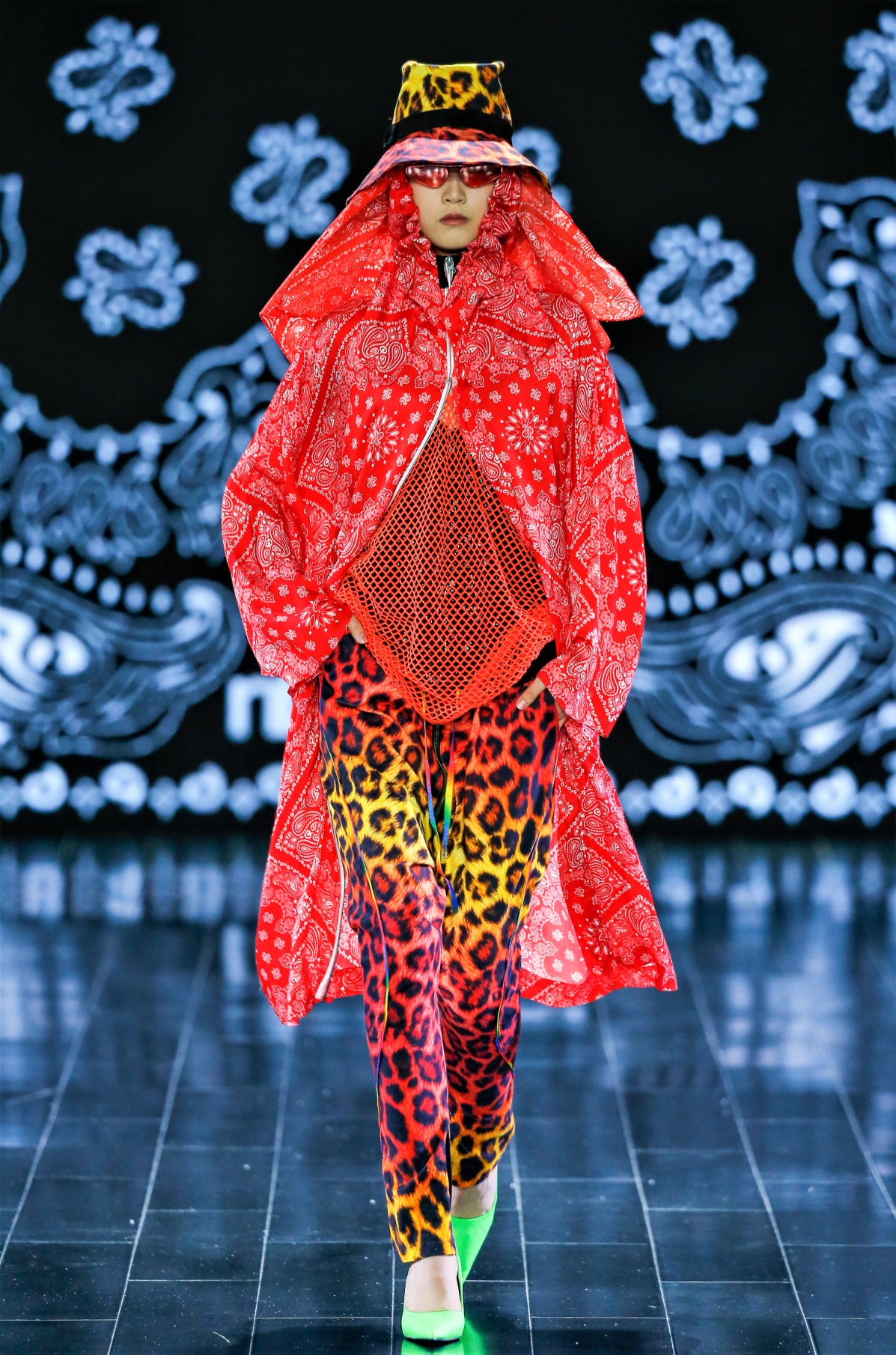 Silk Road ribyeung funky stwear orange leopard pants 1-21.jpg