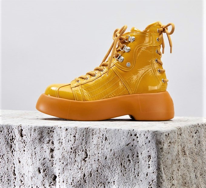 AGL Shoes Milan yellow boots emerging designers 2-25-21 cropped.jpg