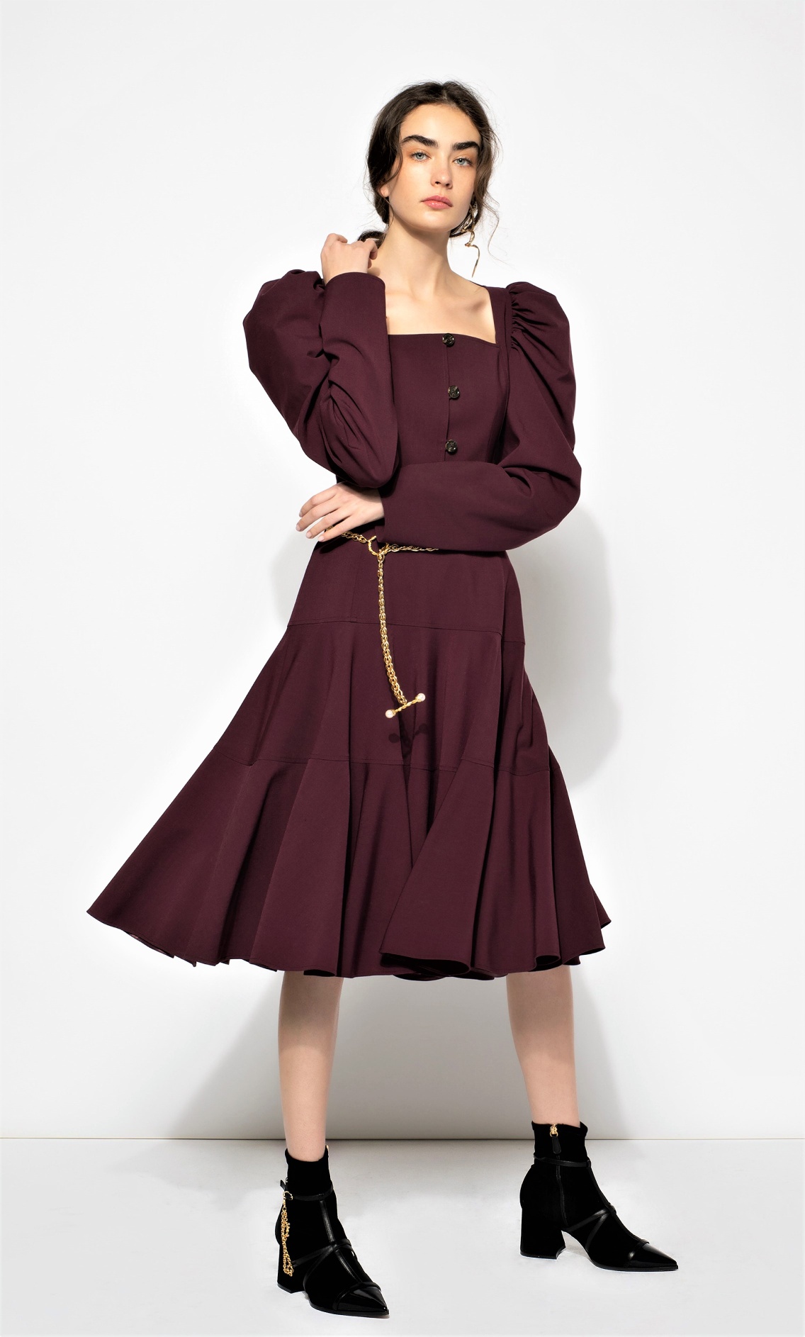 NYFW Adeam Fall 2-21 Vogue burgundt dress cropped.jpg