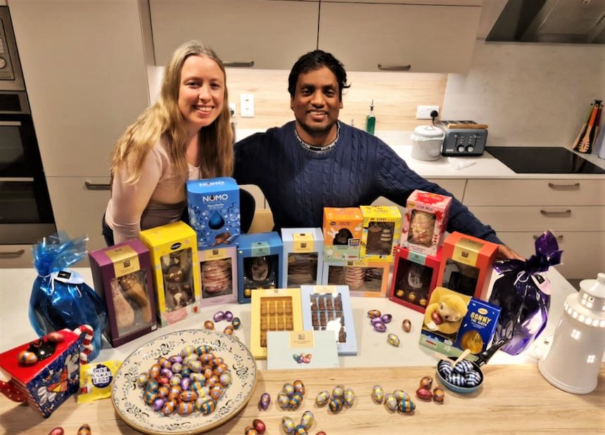 Aldi Chief Easter Egg Tasting Officer hops right into new role