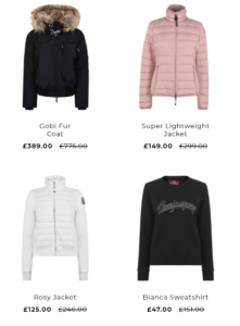 house of fraser parajumpers a