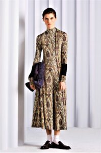 paris paul smith paisley dress fed cropped j 1