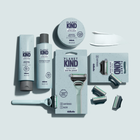 Planet KIND is a new shaving and skincare brand that is kind to skin and the planet. In partnership with Plastic Bank, every Planet KIND product purchased will help prevent 10 plastic bottles from entering the ocean. (Photo: Business Wire)
