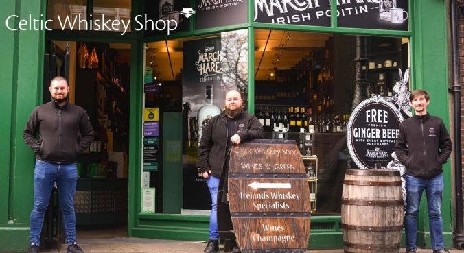 Celtic Whiskey Awarded Single Outlet Retailer of the Year for the third time