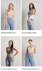 tobi bramis bra tops b