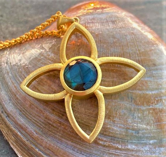 Joyla blue gold flower necklace JA Jewel cropped.jpg