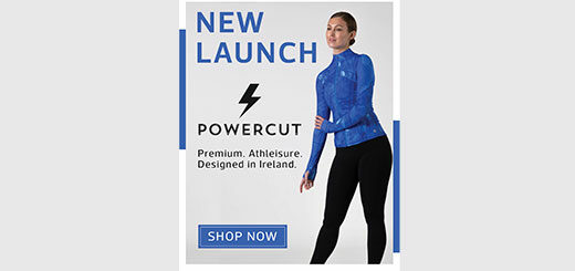 kilkenny shop new launch powercut athleisure designed in ireland.