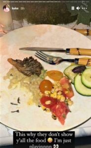 kekes plate of salad met gala nydaily news jpg
