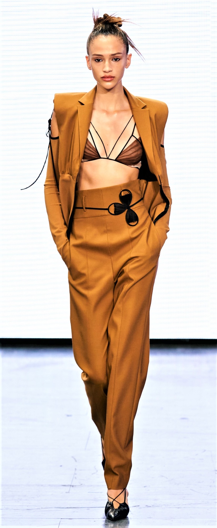 London Nensi Dojaka orange suit vog cropped.jpg