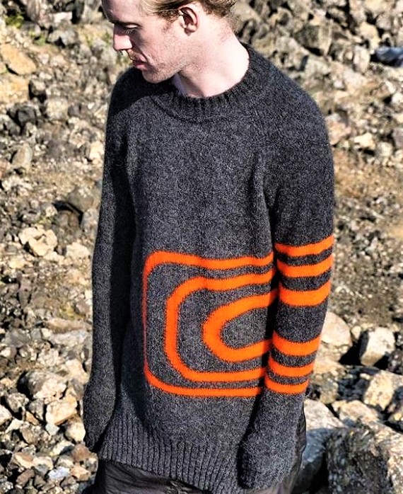 Buy Irish Fintan Mulholland sweater orange (2) cropped.JPG