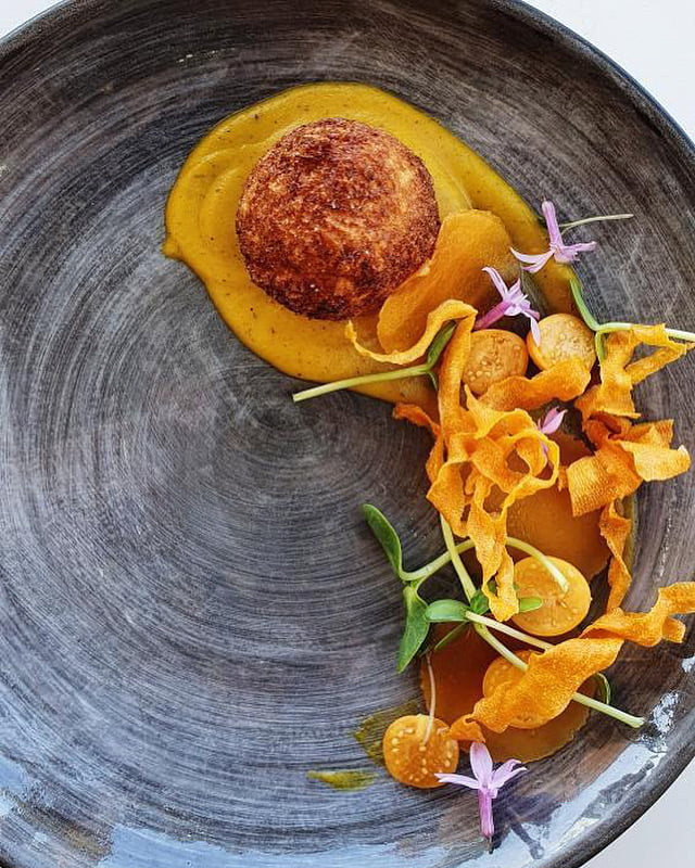 Spiced%20Pumpkin%20and%20gorgonzola%20arancini%20with%20smoked%20zucchini,%20asparagus%20and%20gooseberries.%20%20Available%20on%20our%20vegetarian%20tasting%20menu%20and%20paired%20perfectly%20with%20our%20‘Filly’%20C