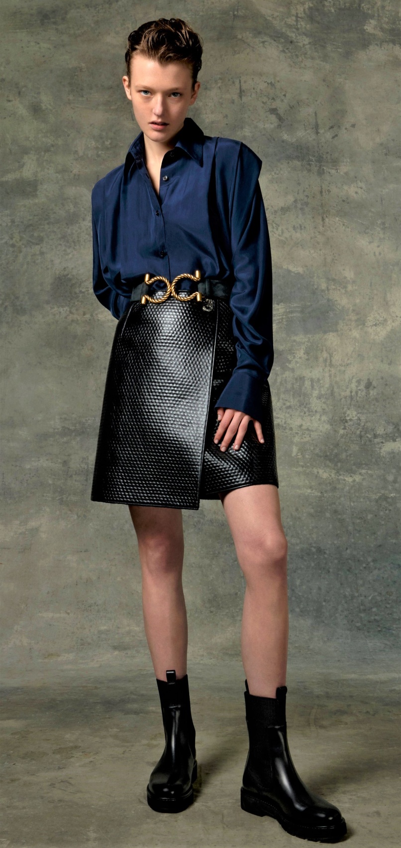PreFall 2022 Ferragamo leather skirt cropped.jpg