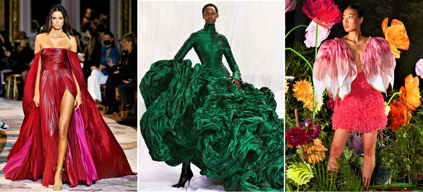 Haute Couture, Spring-Summer 2022, Ghouls, Girls and Glorious Flights of Imagination.