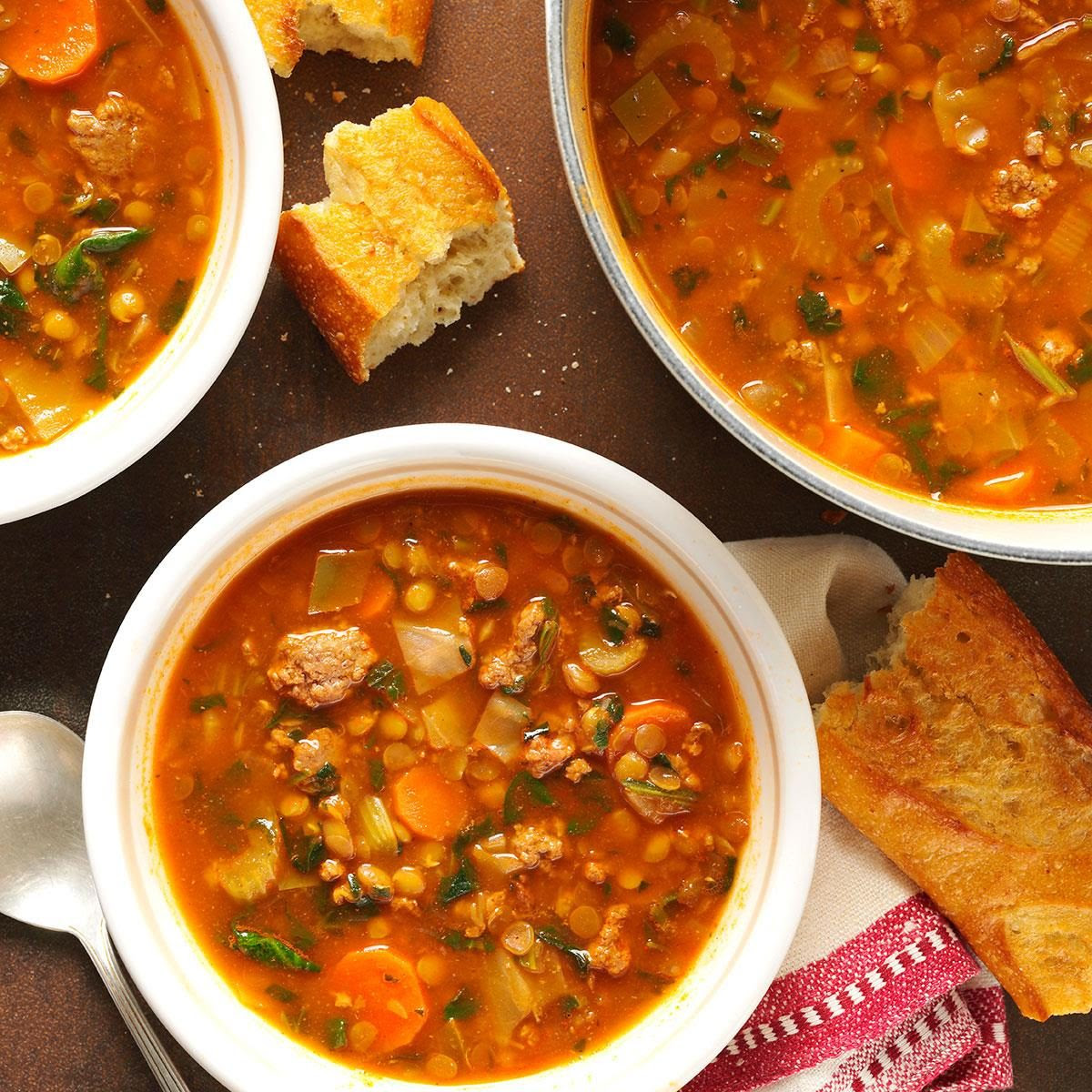Taste of Home - Top 10 Winter Soups - Pynck
