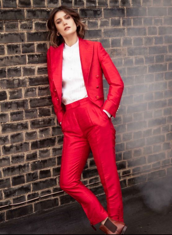 London 2-22 banshee of saville row red silk suit.JPG