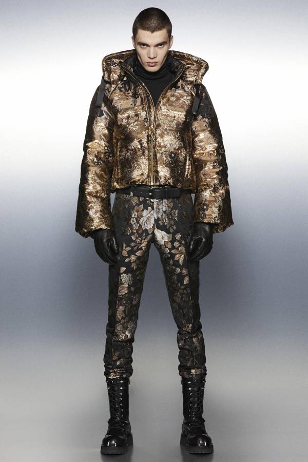 Punk and flowers in the Roberto Cavalli men's fall-winter 2022-2023 collection