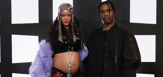 rihanna and adollarap rocky ignite the gucci front row