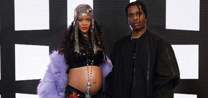 Rihanna and A$ap Rocky ignite the Gucci front row