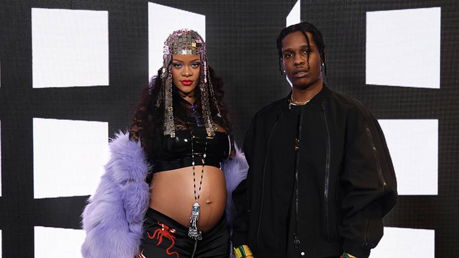 Rihanna and A$ap Rocky ignite the Gucci front row