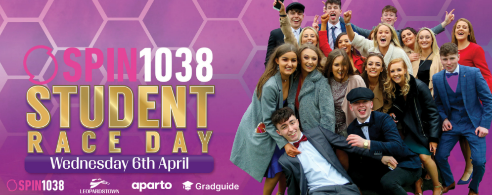 Leopardstown Racecourse - SPIN1038 Student Race Day Tickets on Sale