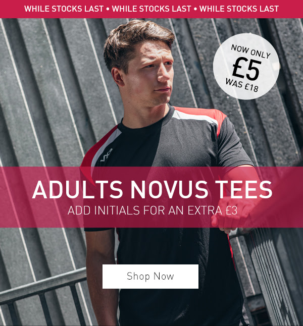 now only novus tees at vx