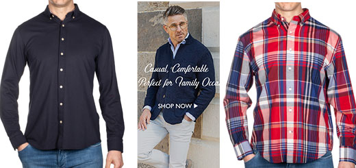 Louis Copeland - Casual, Comfortable and Perfect for Family Occasions