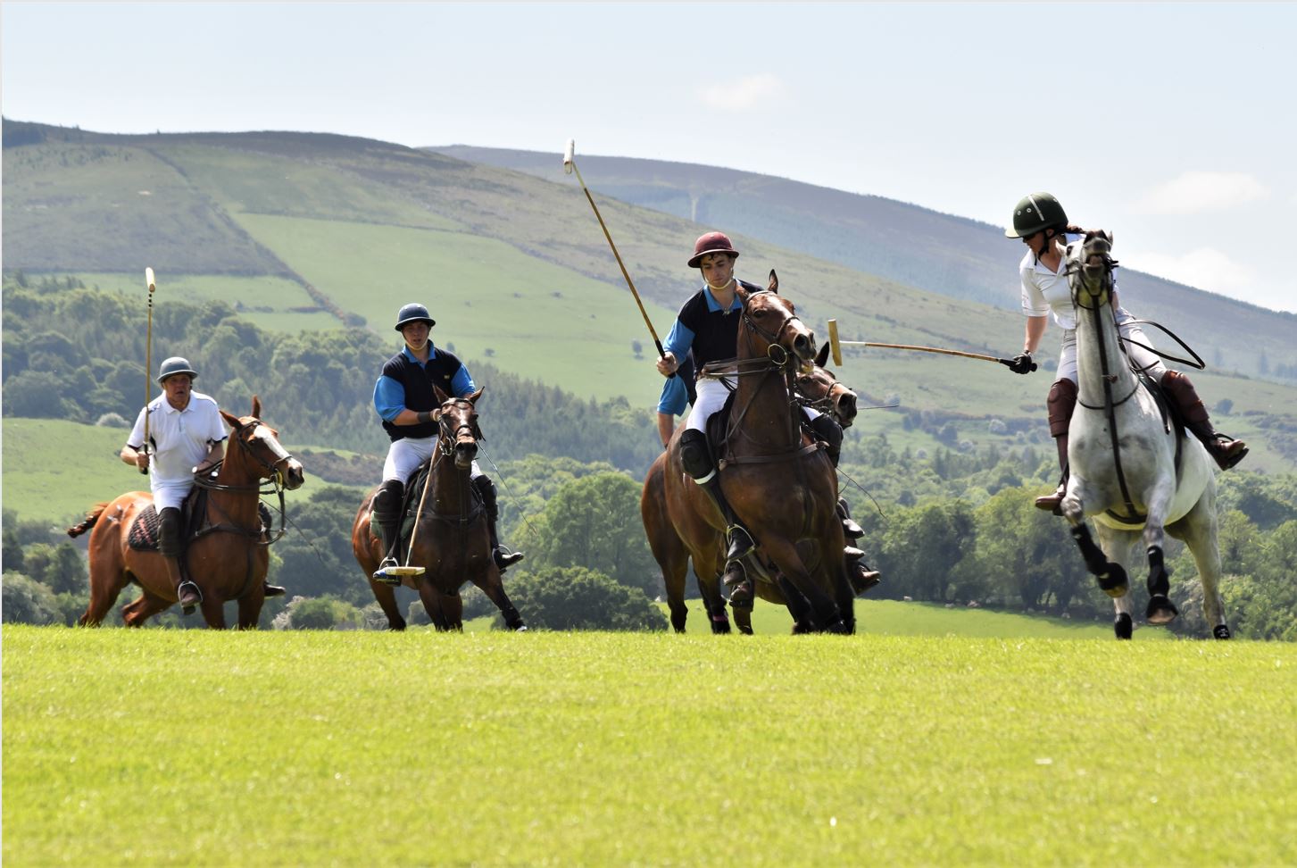The ball is in and the game is on as the Irish summer polo season gets underway