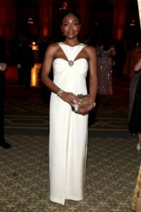 new york, new york june 12 patina miller attends the 75th annual tony awards gala after party at the plaza hotel on june 12, 2022 in new york city photo by bennett raglingetty images for tony awards productions