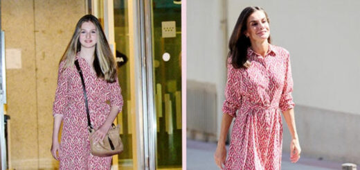 Queen Letizia Goes Shopping in Her Daughters Closet2