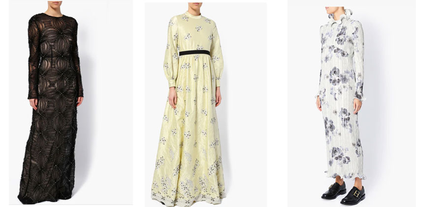 New arrivals at ERDEM bought to you by Pynck