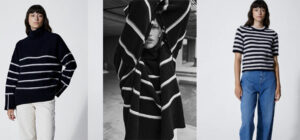 House of Dagmar New in Mazzy Stripe Turtleneck 2e