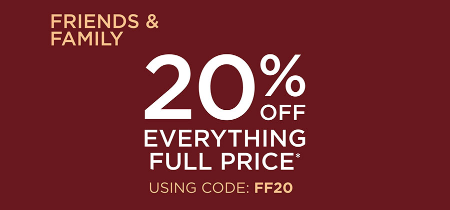House of Fraser - IT'S HERE - 20% off