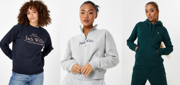 Jack Wills Up to 70 off Hoodies Joggers Black Friday 3aas