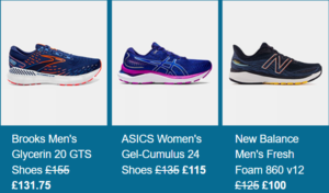 Runners Need Up to 20 off selected running shoes 3