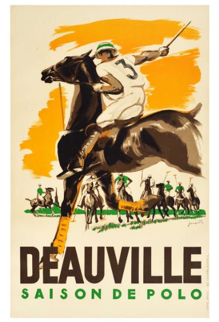 Horse 1st dibs Deauville poster polo.JPG