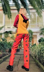 irish 11 22 romz j hand painted pants 2 cropped