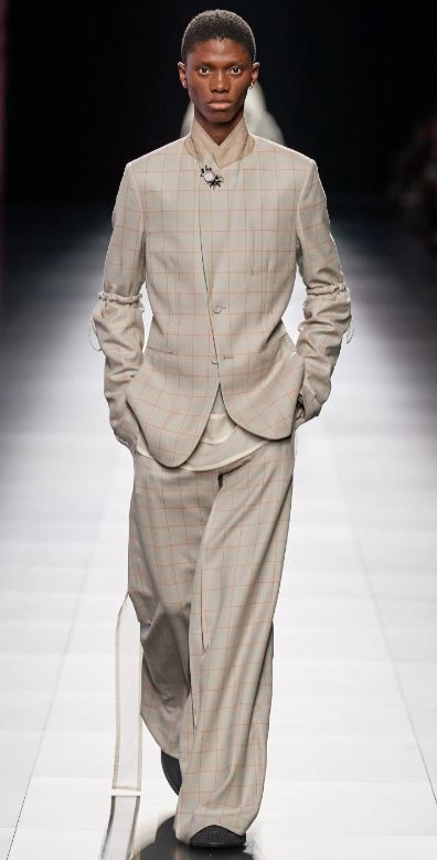 Paris 1-23 Dior cream windowpane suit.JPG