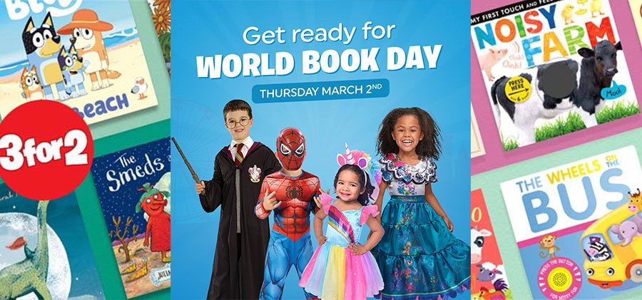 Smyths Toys - Get ready for World Book Day next week!