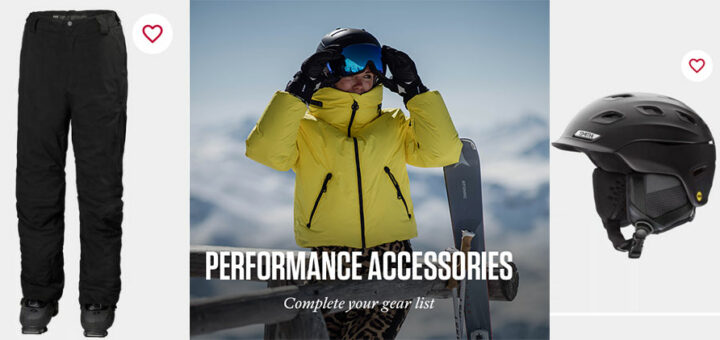 SnowRock Discover performance accessories 3fs