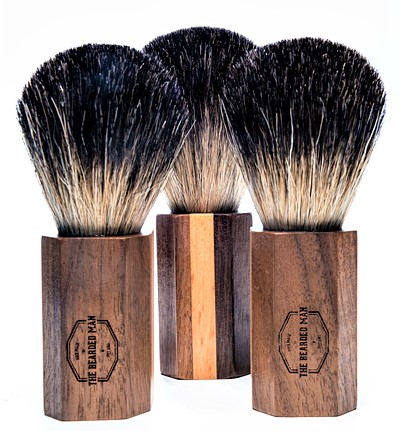 Irish 3-23 Bearded-Man-Badger-Hair-Shaving-Brush-2_Irish handmade (2) cropped.jpg